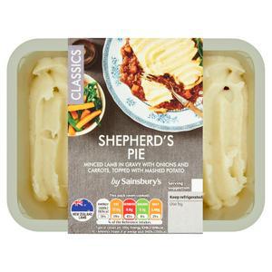 Sainsbury's Classic Shepherds Pie 400g (Serves 1)