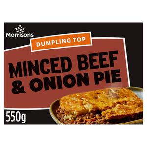 Morrisons Dumpling Topped Minced Beef Pie