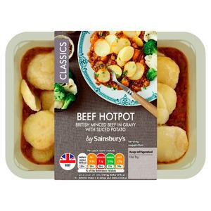 Sainsbury's Classics Beef Hotpot 400g (Serves 1)