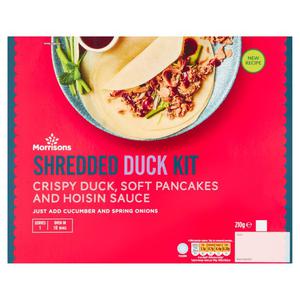 Morrisons Aromatic Shredded Duck Kit