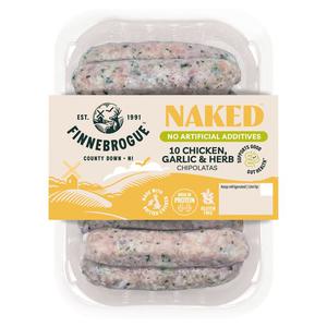 Finnebrogue Naked Chicken Chipolatas