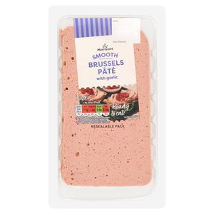 Morrisons Smooth Brussels & Garlic Pate