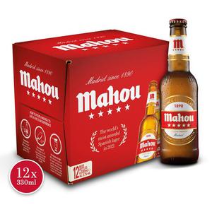 Mahou Beer Bottles