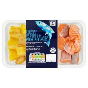 Sainsbury's Fish Pie Mix 300g