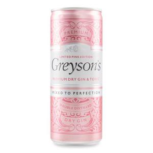 Greysons Premium Dry Gin & Tonic 250ml