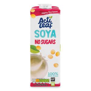 Acti Leaf Unsweetened UHT Soya Drink 1l