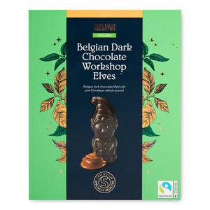 Specially Selected Vegan Belgian Dark Chocolate Workshop Elves 80g