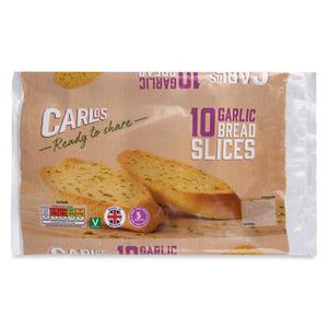 Carlos Garlic Bread Slices 260g-10 Pack