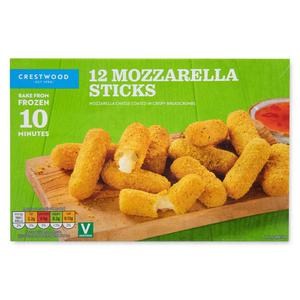 Crestwood Mozzarella Sticks 180g-12 Pack