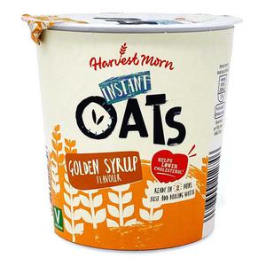 Harvest Morn Golden Syrup Flavour Instant Oats 57g