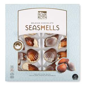 Moser Roth Belgian Chocolate Seashells 250g