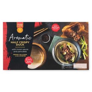 Golden Lion Aromatic Half Crispy Duck With Hoisin Sauce And Pancakes 570g