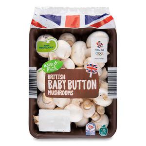 Natures Pick Button Mushrooms 200g