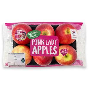 Natures Pick Pink Lady Apples 6 Pack