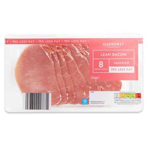 Oakhurst Lean Smoked Bacon 250g-8 Pack