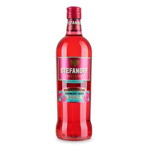 Stefanoff Raspberry Crush Flavoured Vodka 70cl