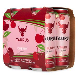 Taurus Cherry Cider 4x440ml