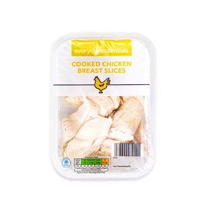 Everyday Essentials Cooked Chicken Breast Slices 240g