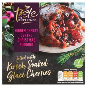 Sainsbury's Taste the Difference Hidden Cherry Centre Christmas Pudding 400g