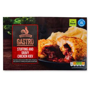 Rooster Gastro Stuffing & Gravy Chicken Kiev 320g