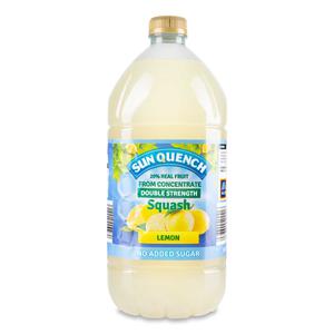 Sun Quench Double Strength Lemon Squash 1.5l