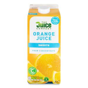 The Juice Company Orange Juice Smooth 2l