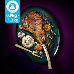 Specially Selected 100% British Wagyu Tomahawk Steak Typically 1.1kg