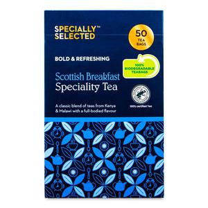 Specially Selected Scottish Breakfast Speciality Tea 50 Bags