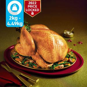 Ashfields Small British Whole Turkey Typically 3.245kg