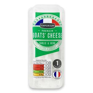 Emporium French Goats Cheese Garlic & Herb 150g