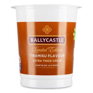 Ballycastle Tiramisu Flavour Extra Thick Cream 250ml