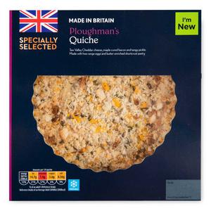 Specially Selected Ploughmans Quiche 400g