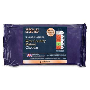 Specially Selected West Country Farmhouse Mature Barbers Cheddar 350g