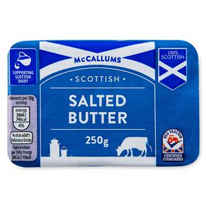 McCallums Scottish Salted Butter 250g