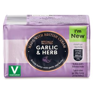 Specially Selected Garlic & Herb Butter 110g