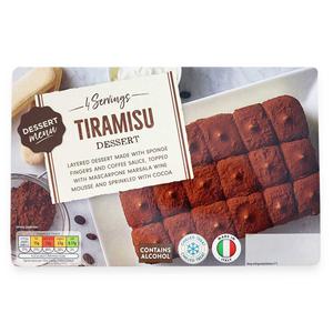 Dessert Menu Tiramisu Dessert 500g