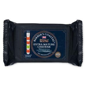 Specially Selected Barbers Coastal Extra Mature Cheddar Cheese 500g