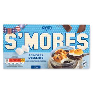 Dessert Menu Chocolate Smores 2x80g