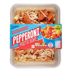 Carlos Takeaway Pepperoni Pasta Bake 600g