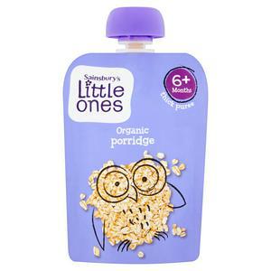 Sainsbury's Little Ones Organic Porridge 6+ Months 130g