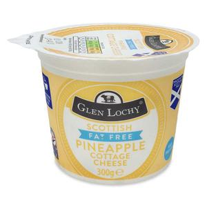 Glen Lochy Low Fat Scottish Pineapple Cottage Cheese 300g