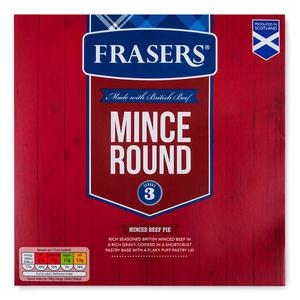 Frasers British Beef Mince Round 330g