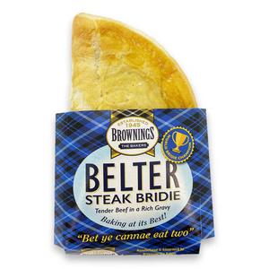 Brownings The Bakers Belter Steak Bridie 215g