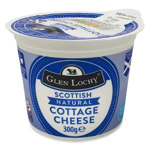 Glen Lochy Scottish Natural Cottage Cheese 300g