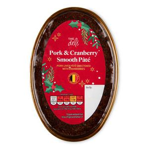 The Deli Pork & Cranberry Smooth Pate 200g