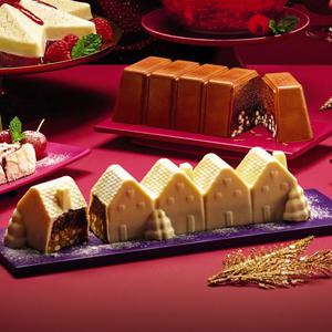 Specially Selected Belgian White & Blonde Chocolate Cottages 410g