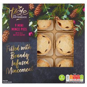 Sainsbury's Taste the Difference Mini All Butter Mince Pies x9