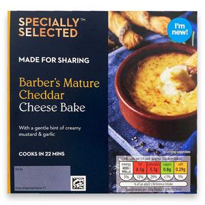 Specially Selected Barbers Mature Cheddar Cheese Bake 150g