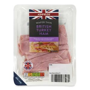 Ashfields Wafer Thin Turkey Ham 140g