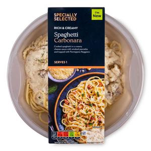 Specially Selected Rich & Creamy Spaghetti Carbonara 400g